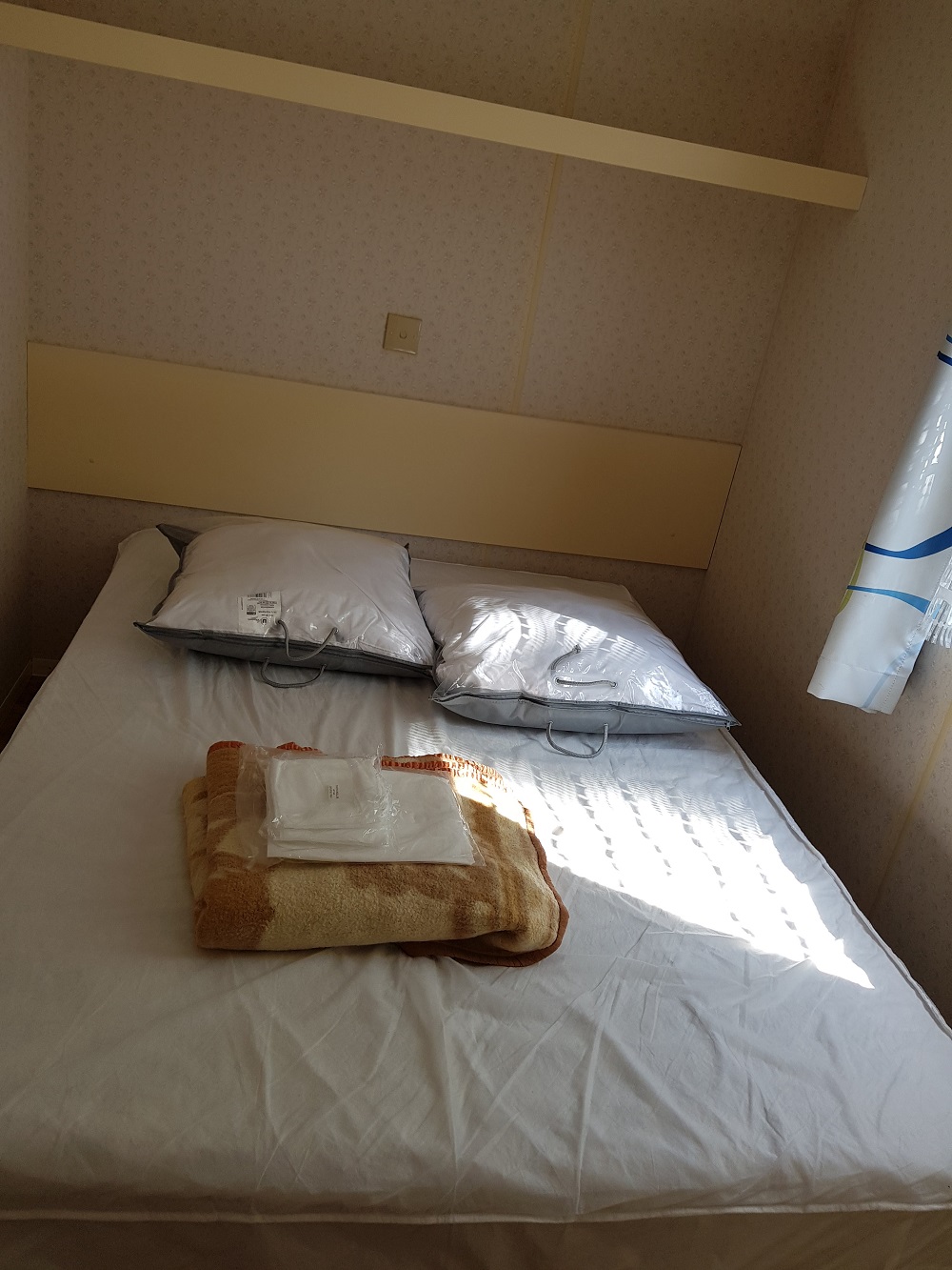 Slaapkamer met dubbelbed