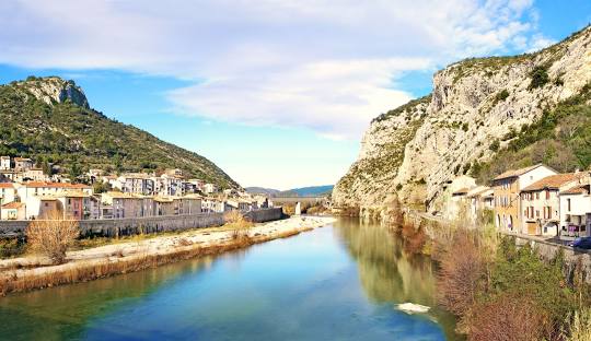 La ville d'Anduze