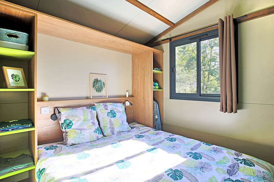 Slappkamer met dubbelbed