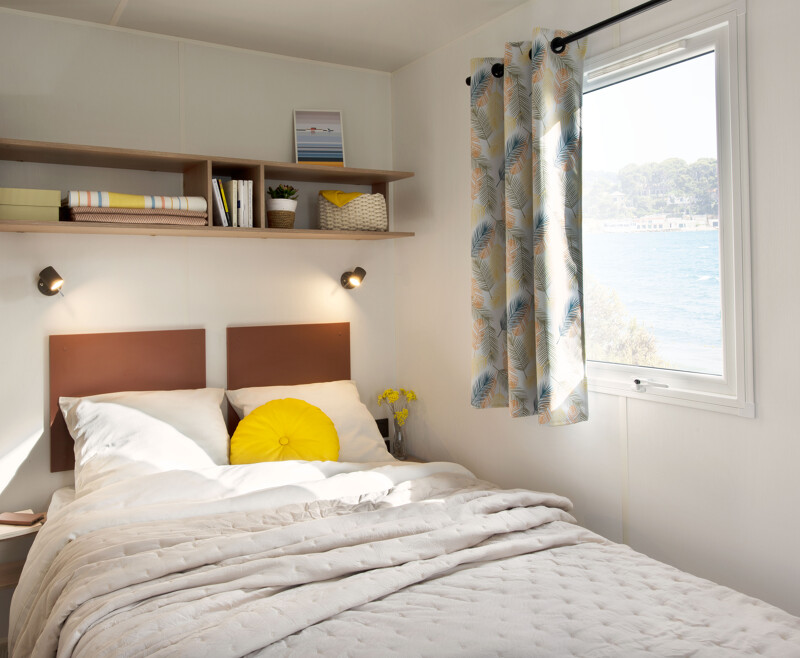 Slaapkamer met dubbelbed